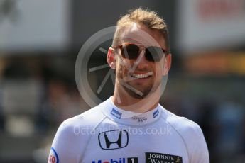 World © Octane Photographic Ltd. McLaren Honda – Jenson Button. Saturday 28th May 2016, F1 Monaco GP Practice 3, Monaco, Monte Carlo. Digital Ref : 1568LB1D9260