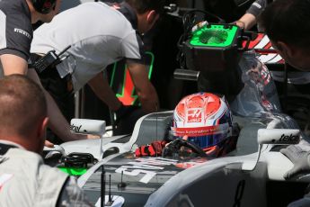 World © Octane Photographic Ltd. Haas F1 Team VF-16 – Romain Grosjean. Saturday 28th May 2016, F1 Monaco GP Practice 3, Monaco, Monte Carlo. Digital Ref : 1568LB1D9513