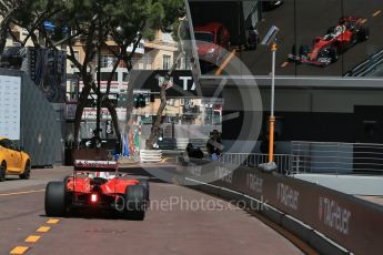 World © Octane Photographic Ltd. Scuderia Ferrari SF16-H – Sebastian Vettel. Saturday 28th May 2016, F1 Monaco GP Practice 3, Monaco, Monte Carlo. Digital Ref : 1568LB1D9761