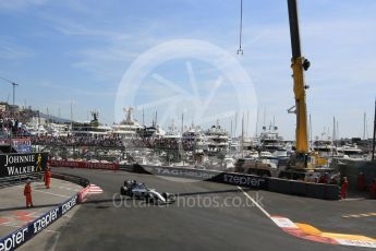 World © Octane Photographic Ltd. Williams Martini Racing, Williams Mercedes FW38 – Felipe Massa. Saturday 28th May 2016, F1 Monaco GP Practice 3, Monaco, Monte Carlo. Digital Ref : 1568LB5D8273