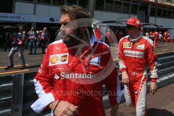 World © Octane Photographic Ltd. Scuderia Ferrari – Sebastian Vettel. Saturday 28th May 2016, F1 Monaco GP Practice 3, Monaco, Monte Carlo. Digital Ref : 1568LB5D8343