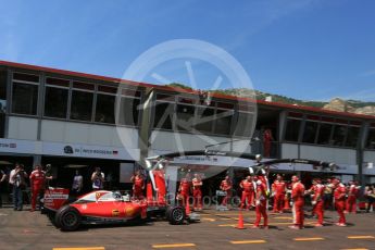 World © Octane Photographic Ltd. Scuderia Ferrari SF16-H – Sebastian Vettel. Saturday 28th May 2016, F1 Monaco GP Practice 3, Monaco, Monte Carlo. Digital Ref : 1568LB5D8362