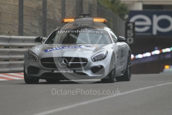 World © Octane Photographic Ltd. Mercedes AMG GT Safety Car. Thursday 26th May 2016, F1 Monaco GP Practice 1, Monaco, Monte Carlo. Digital Ref :
