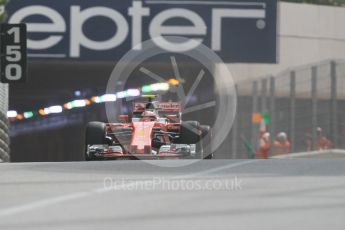 World © Octane Photographic Ltd. Scuderia Ferrari SF16-H – Kimi Raikkonen. Thursday 26th May 2016, F1 Monaco GP Practice 1, Monaco, Monte Carlo. Digital Ref :