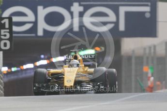 World © Octane Photographic Ltd. Renault Sport F1 Team RS16 - Kevin Magnussen. Thursday 26th May 2016, F1 Monaco GP Practice 1, Monaco, Monte Carlo. Digital Ref :