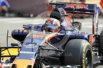 World © Octane Photographic Ltd. Scuderia Toro Rosso STR11 – Daniil Kvyat. Thursday 26th May 2016, F1 Monaco GP Practice 1, Monaco, Monte Carlo. Digital Ref :