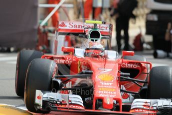World © Octane Photographic Ltd. Scuderia Ferrari SF16-H – Kimi Raikkonen. Thursday 26th May 2016, F1 Monaco GP Practice 1, Monaco, Monte Carlo. Digital Ref :