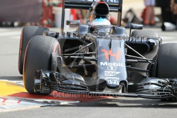 World © Octane Photographic Ltd. McLaren Honda MP4-31 – Fernando Alonso. Thursday 26th May 2016, F1 Monaco GP Practice 1, Monaco, Monte Carlo. Digital Ref :