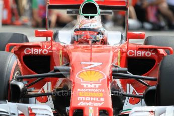 World © Octane Photographic Ltd. Scuderia Ferrari SF16-H – Kimi Raikkonen. Thursday 26th May 2016, F1 Monaco GP Practice 1, Monaco, Monte Carlo. Digital Ref :