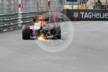 World © Octane Photographic Ltd. Red Bull Racing RB12 – Daniel Ricciardo. Thursday 26th May 2016, F1 Monaco GP Practice 1, Monaco, Monte Carlo. Digital Ref :