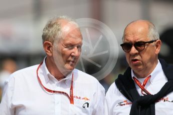 World © Octane Photographic Ltd. Red Bull Racing - Dr.Helmut Marko. Thursday 26th May 2016, F1 Monaco GP Practice 1, Monaco, Monte Carlo. Digital Ref :