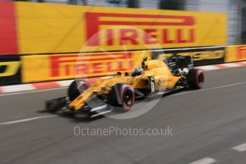 World © Octane Photographic Ltd. Renault Sport F1 Team RS16 – Jolyon Palmer. Thursday 26th May 2016, F1 Monaco GP Practice 1, Monaco, Monte Carlo. Digital Ref :