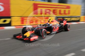 World © Octane Photographic Ltd. Red Bull Racing RB12 – Max Verstappen. Thursday 26th May 2016, F1 Monaco GP Practice 1, Monaco, Monte Carlo. Digital Ref :