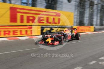 World © Octane Photographic Ltd. Red Bull Racing RB12 – Max Verstappen. Thursday 26th May 2016, F1 Monaco GP Practice 1, Monaco, Monte Carlo. Digital Ref :