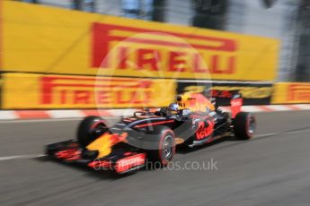 World © Octane Photographic Ltd. Red Bull Racing RB12 – Daniel Ricciardo. Thursday 26th May 2016, F1 Monaco GP Practice 1, Monaco, Monte Carlo. Digital Ref :