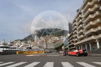 World © Octane Photographic Ltd. Scuderia Ferrari SF16-H – Kimi Raikkonen. Thursday 26th May 2016, F1 Monaco GP Practice 1, Monaco, Monte Carlo. Digital Ref :