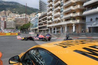 World © Octane Photographic Ltd. Scuderia Toro Rosso STR11 – Daniil Kvyat. Thursday 26th May 2016, F1 Monaco GP Practice 1, Monaco, Monte Carlo. Digital Ref :