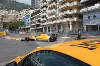 World © Octane Photographic Ltd. Renault Sport F1 Team RS16 – Jolyon Palmer. Thursday 26th May 2016, F1 Monaco GP Practice 1, Monaco, Monte Carlo. Digital Ref :