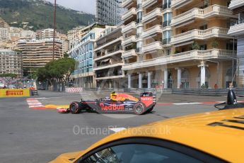 World © Octane Photographic Ltd. Red Bull Racing RB12 – Max Verstappen. Thursday 26th May 2016, F1 Monaco GP Practice 1, Monaco, Monte Carlo. Digital Ref :