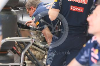 World © Octane Photographic Ltd. Red Bull Racing RB12 – Daniel Ricciardo - Upgraded Renault Engine. Thursday 26th May 2016, F1 Monaco GP Practice 1, Monaco, Monte Carlo. Digital Ref :