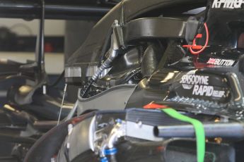 World © Octane Photographic Ltd. McLaren Honda MP4-31 – Engine. Thursday 26th May 2016, F1 Monaco GP Practice 1, Monaco, Monte Carlo. Digital Ref :