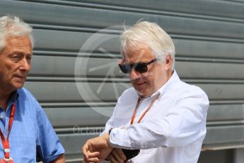 World © Octane Photographic Ltd. FIA's Charlie Whitting and Bob Constanduros. Thursday 26th May 2016, F1 Monaco GP Practice 1, Monaco, Monte Carlo. Digital Ref :