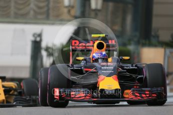 World © Octane Photographic Ltd. Red Bull Racing RB12 – Max Verstappen. Thursday 26th May 2016, F1 Monaco GP Practice 1, Monaco, Monte Carlo. Digital Ref :