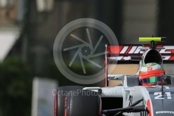 World © Octane Photographic Ltd. Haas F1 Team VF-16 - Esteban Gutierrez. Thursday 26th May 2016, F1 Monaco GP Practice 1, Monaco, Monte Carlo. Digital Ref :