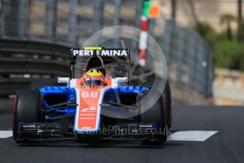 World © Octane Photographic Ltd. Manor Racing MRT05 – Rio Haryanto. Thursday 26th May 2016, F1 Monaco GP Practice 1, Monaco, Monte Carlo. Digital Ref :