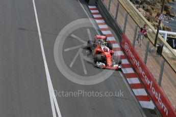 World © Octane Photographic Ltd. Scuderia Ferrari SF16-H – Kimi Raikkonen. Thursday 26th May 2016, F1 Monaco GP Practice 1, Monaco, Monte Carlo. Digital Ref :