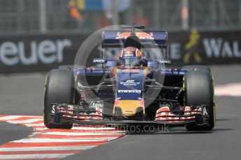 World © Octane Photographic Ltd. Scuderia Toro Rosso STR11 – Daniil Kvyat. Wednesday 25th May 2016, F1 Monaco - Practice 2, Monaco, Monte Carlo,. Digital Ref : 1562CB1D7044