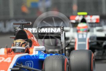 World © Octane Photographic Ltd. Manor Racing MRT05 - Pascal Wehrlein. Wednesday 25th May 2016, F1 Monaco - Practice 2, Monaco, Monte Carlo. Digital Ref : 1562CB1D7057