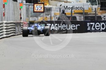 World © Octane Photographic Ltd. Sauber F1 Team C35 – Felipe Nasr. Wednesday 25th May 2016, F1 Monaco - Practice 2, Monaco, Monte Carlo. Digital Ref : 1562CB1D7143
