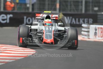 World © Octane Photographic Ltd. Haas F1 Team VF-16 - Esteban Gutierrez. Wednesday 25th May 2016, F1 Monaco - Practice 2, Monaco, Monte Carlo. Digital Ref : 1562CB1D7199