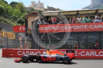 World © Octane Photographic Ltd. Red Bull Racing RB12 – Daniel Ricciardo. Wednesday 25th May 2016, F1 Monaco - Practice 2, Monaco, Monte Carlo. Digital Ref : 1562CB7D1019