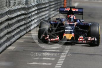 World © Octane Photographic Ltd. Scuderia Toro Rosso STR11 – Daniil Kvyat. Wednesday 25th May 2016, F1 Monaco - Practice 2, Monaco, Monte Carlo. Digital Ref : 1562LB1D7253