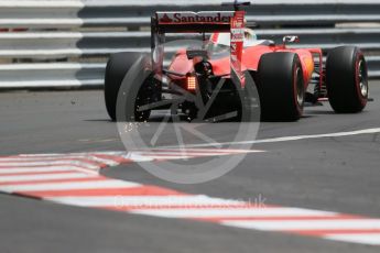 World © Octane Photographic Ltd. Scuderia Ferrari SF16-H – Sebastian Vettel. Wednesday 25th May 2016, F1 Monaco - Practice 2, Monaco, Monte Carlo. Digital Ref : 1562LB1D7652