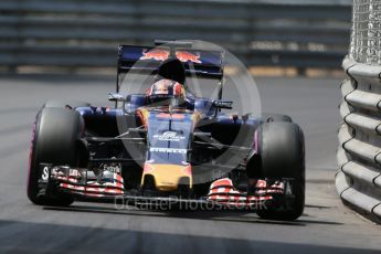 World © Octane Photographic Ltd. Scuderia Toro Rosso STR11 – Daniil Kvyat. Wednesday 25th May 2016, F1 Monaco - Practice 2, Monaco, Monte Carlo. Digital Ref : 1562LB1D7763
