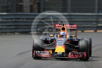 World © Octane Photographic Ltd. Red Bull Racing RB12 – Daniel Ricciardo. Wednesday 25th May 2016, F1 Monaco - Practice 2, Monaco, Monte Carlo. Digital Ref : 1562LB1D7831
