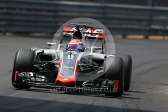 World © Octane Photographic Ltd. Haas F1 Team VF-16 – Romain Grosjean. Wednesday 25th May 2016, F1 Monaco - Practice 2, Monaco, Monte Carlo. Digital Ref : 1562LB1D7880