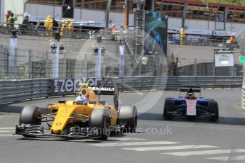 World © Octane Photographic Ltd. Renault Sport F1 Team RS16 – Jolyon Palmer. Saturday 28th May 2016, F1 Monaco GP Qualifying, Monaco, Monte Carlo. Digital Ref :
