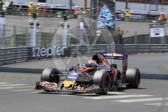 World © Octane Photographic Ltd. Scuderia Toro Rosso STR11 – Daniil Kvyat. Saturday 28th May 2016, F1 Monaco GP Qualifying, Monaco, Monte Carlo. Digital Ref : 1569CB1D8234