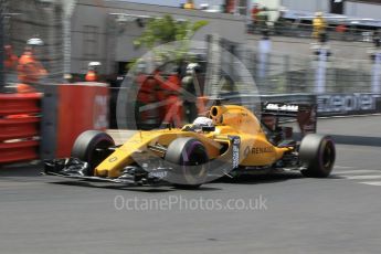 World © Octane Photographic Ltd. Renault Sport F1 Team RS16 - Kevin Magnussen. Saturday 28th May 2016, F1 Monaco GP Qualifying, Monaco, Monte Carlo. Digital Ref :