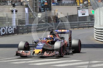 World © Octane Photographic Ltd. Scuderia Toro Rosso STR11 – Daniil Kvyat. Saturday 28th May 2016, F1 Monaco GP Qualifying, Monaco, Monte Carlo. Digital Ref :