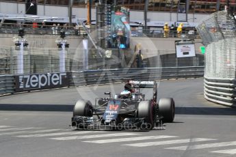 World © Octane Photographic Ltd. McLaren Honda MP4-31 – Fernando Alonso. Saturday 28th May 2016, F1 Monaco GP Qualifying, Monaco, Monte Carlo. Digital Ref :