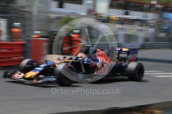 World © Octane Photographic Ltd. Scuderia Toro Rosso STR11 – Daniil Kvyat. Saturday 28th May 2016, F1 Monaco GP Qualifying, Monaco, Monte Carlo. Digital Ref : 1569CB7D2337