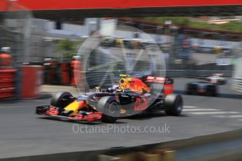 World © Octane Photographic Ltd. Red Bull Racing RB12 – Max Verstappen. Saturday 28th May 2016, F1 Monaco GP Qualifying, Monaco, Monte Carlo. Digital Ref : 1569CB7D2346