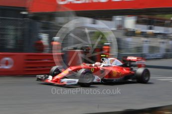 World © Octane Photographic Ltd. Scuderia Ferrari SF16-H – Kimi Raikkonen. Saturday 28th May 2016, F1 Monaco GP Qualifying, Monaco, Monte Carlo. Digital Ref :