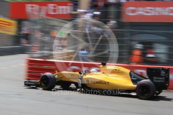 World © Octane Photographic Ltd. Renault Sport F1 Team RS16 - Kevin Magnussen. Saturday 28th May 2016, F1 Monaco GP Qualifying, Monaco, Monte Carlo. Digital Ref :