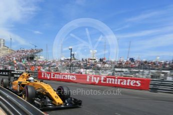 World © Octane Photographic Ltd. Renault Sport F1 Team RS16 - Kevin Magnussen. Saturday 28th May 2016, F1 Monaco GP Qualifying, Monaco, Monte Carlo. Digital Ref :